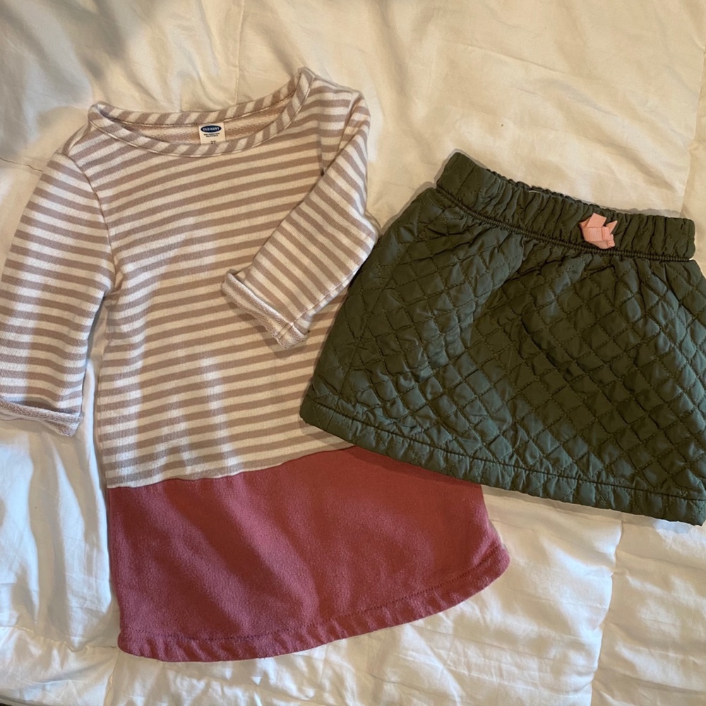 Old Navy sweater dress & skirt Bundle